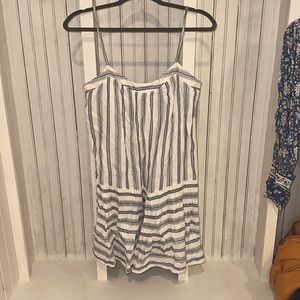 Joie Soft Blue White Dress Cover Up
